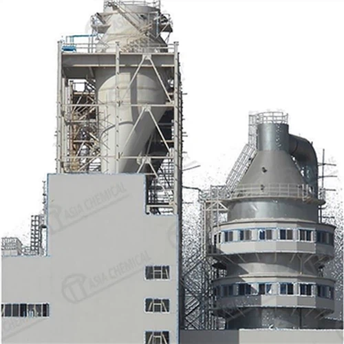 Tiivistetyn pesujauheen tuotantolinja